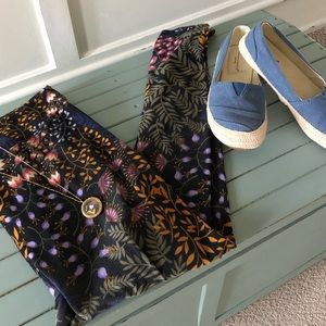 Floral Patterned Tall and Curvy LuLaRoe Leggings